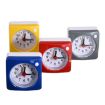 Gray Bedside Mute Alarm Clock with Light & Snooze Function - 7