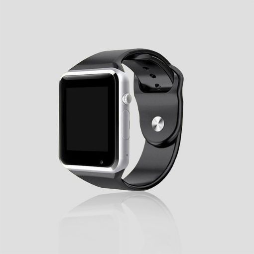 A1 1.54" IPS Screen Bluetooth Smart Watch with Call & Music - Silver - 1