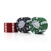 Zinc Alloy 3 Layer Metal Grinder - Small Chip Poker Cigarette Crusher - 2