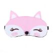 Pink Cute Fox 3D Sleep Mask - Travel Sleeping Cover Ice Mask - 1