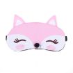 Pink Cute Fox 3D Sleep Mask - Travel Sleeping Cover Ice Mask - 2