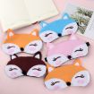 Pink Cute Fox 3D Sleep Mask - Travel Sleeping Cover Ice Mask - 4