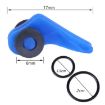 Pink Plastic Fishing Hook Keeper - 10 PCS Bag for Rods & Lures Safety - 3