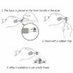 Pink Plastic Fishing Hook Keeper - 10 PCS Bag for Rods & Lures Safety - 5