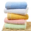 Wood Fiber Small Square Dish Towels 2 PCS - Pink - 3