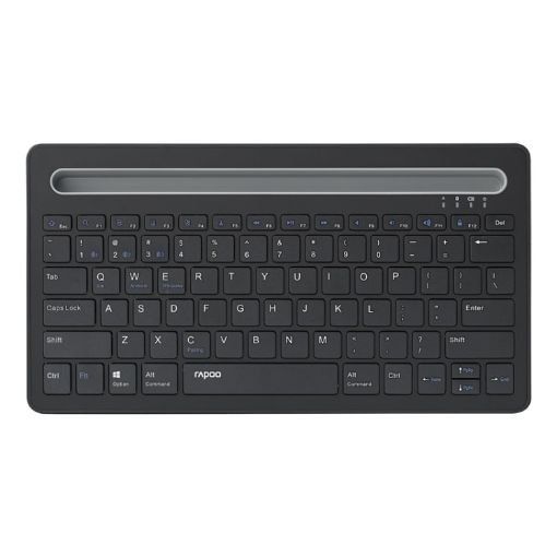 Rapoo XK100 Wireless Bluetooth Office Keyboard, 78 Keys, Black - 1