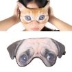 3D Pug Cartoon Animal Printed Eye Mask for Sleeping - Shading Mask - 1
