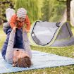 Ultralight Gray Travel Mosquito Net - Portable Baby Beach Tent - 7