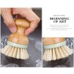 Multifunctional Kitchen Cleaning Brush - Wooden Handle Dish Scrubber - 5
