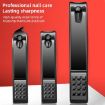 Portable Manicure Pedicure Set - Stainless Steel Nail Clippers Kit - 4
