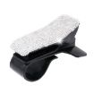 Diamond Car Phone Holder - 360 Rotating Dashboard Mobile Mount (White) - 1