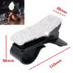 Diamond Car Phone Holder - 360 Rotating Dashboard Mobile Mount (White) - 2
