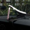 Diamond Car Phone Holder - 360 Rotating Dashboard Mobile Mount (White) - 5