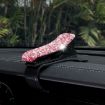 Pink Diamond Car Phone Holder - 360 Rotating Dashboard Mount - 4