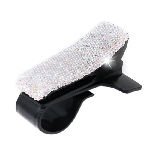 Diamond Car Phone Holder 360 Rotating Dashboard Mobile Mount (AB) - 1