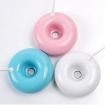 Mini USB Air Humidifier Aroma Diffuser Purifier - Donut Shape, White - 6