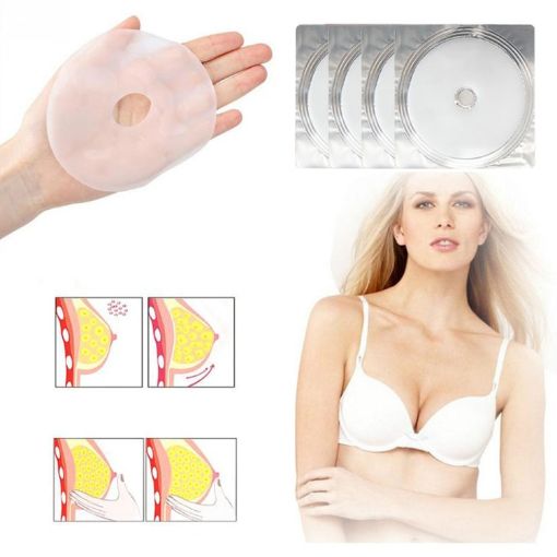 Chest Enlarging Paste: Collagen Breast Enhancement Patch, 4 PCS/Box - 1