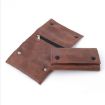Brown PU Leather Tobacco Portable Storage Bag - Compact & Stylish - 1
