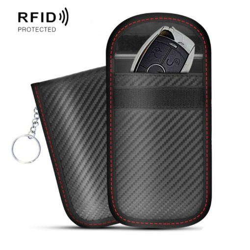 Antimagnetic RFID Car Key & Phone Shielding Bag - Radiation Protection - 1