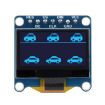 Waveshare 0.96" OLED Display, 12864 Resolution, SPI/I2C (E Blue) - 1