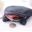 Cute Cat Coin Purse - Brown & White Plush Coin Purse for Children - 5