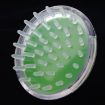 5pcs Red Silicone PVC Hand-held Head Massage Brush for Household Use - 3