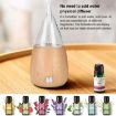 Waterless Diffuser Essential Oil Spray Wood Glass Aromatherapy EU Plug - 6