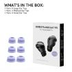 AhaStyle PT168 Silicone Earcups for Samsung Galaxy Buds Pro, S+M+L, Purple - 2