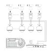JSK-8003C PTZ Camera Keyboard with 4 Axis Rocker Ball (EU Plug) - 8