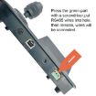 JSK-8003C PTZ Camera Keyboard with 4 Axis Rocker Ball (UK Plug) - 6