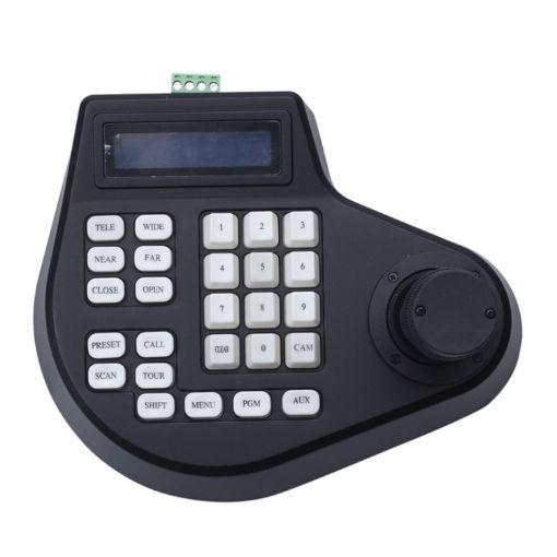 8003H Analog Coaxial Dome Control Keyboard RS485 PTZ, 3 Axis, AU Plug - 1