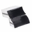 Silver Aluminum Cigar Cigarette Case Tobacco Holder Pocket Box Set - 5