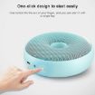 Green Portable Donut Electric Air Purifier for Home & Car - Anion Ozone Deodorizer - 5