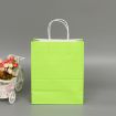 Elegant Light Green Kraft Paper Bags 10 PCS - 12x15x6cm for Events - 2