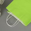 Elegant Light Green Kraft Paper Bags 10 PCS - 12x15x6cm for Events - 3