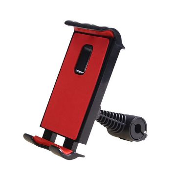 Adjustable Car Tablet Stand Holder for 4-11 Inch Tablets - Red - 1