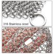 Stainless Steel Cast Iron Cleaner Pot Brush, 55inch Kitchen Tool - 3