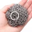 Stainless Steel Cast Iron Cleaner Pot Brush, 66 Inch Kitchen Tool - 4