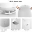 SOTHING DSHJ-H-009 Deer Air Humidifier & Night Light 260ML USB White - 3