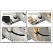 Single Tenon Woodworking Pusher Slide Ruler Table Saw Measuring Tool - 2