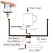Stainless Steel Automatic Beer Glass Rinser NB-1990 Cup Washer - 5