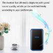 CACAZI A68-2 Wireless Doorbell, One to Two, US Plug, Black - 6