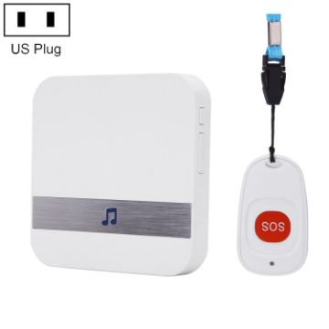 CACAZI C1 Wireless Remote Doorbell, US Plug - Smart Home Solution - 1