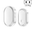 CACAZI A99 Smart Remote Doorbell & Elderly Pager, US Plug, Silver - 1