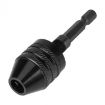 Hex Shank Mini Drill Chuck 0.8-8mm Three Jaw Power Tool Black Model A - 2