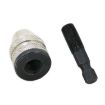 Hex Shank Mini Drill Chuck 0.3-6.5mm Three Jaw Power Tool Black Model B - 3