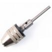 Hex Shank Mini Drill Chuck 3mm Round Jaw Power Tool Conversion 0.3-3.4mm - 2