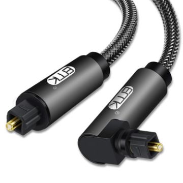 EMK 90 Swivel Adjustable Right Angle 360 Rotatable Optical Cable 3m - 1