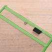 Erasable A4 PVC Transparent Red Document Bag, 21x30cm (Green) - 4