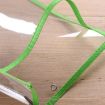 Erasable A4 PVC Transparent Red Document Bag, 21x30cm (Green) - 5